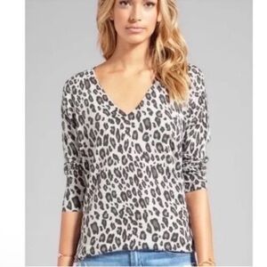 SMALL Joie | Sweaters | Joie Chyanne Leopard Print Wool Blend Neck